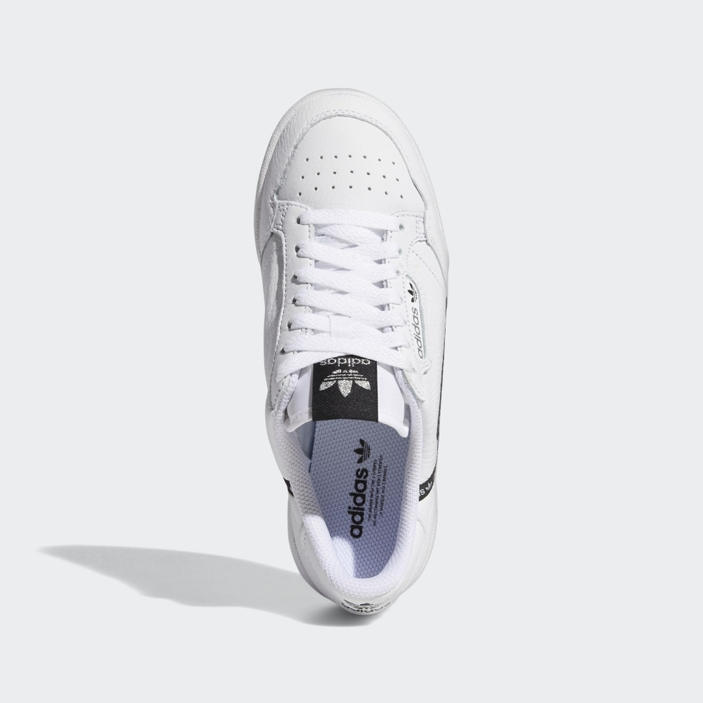 Adidas White / Black CONTINENTAL 80 SHOES - Picture 7 of 11